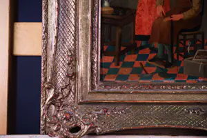 Niet of onleesbaar gesigneerd - De Schoenmaker - 1850 - Gemonogrammeerd kopen? Bied vanaf 10!