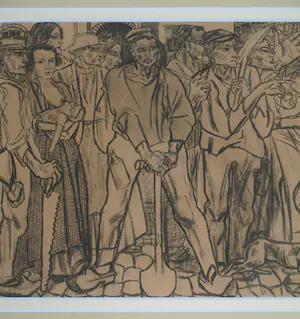 Jan Toorop - Ingelijste isografie , Dorst naar rechtvaardigheid / De werkstaking , 1899 kopen? Bied vanaf 1!