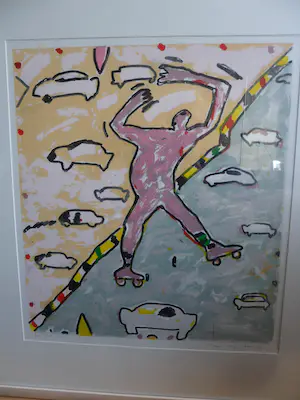 Dominique Chan - Zeefdruk, Titel, Borderline . kopen? Bied vanaf 40!