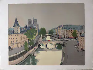 Constant le Breton - Lithographie kaufen? Bieten Sie von 100!