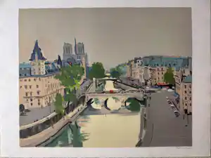 AcheterConstant le Breton - Lithographie? Enchérissez de 100!