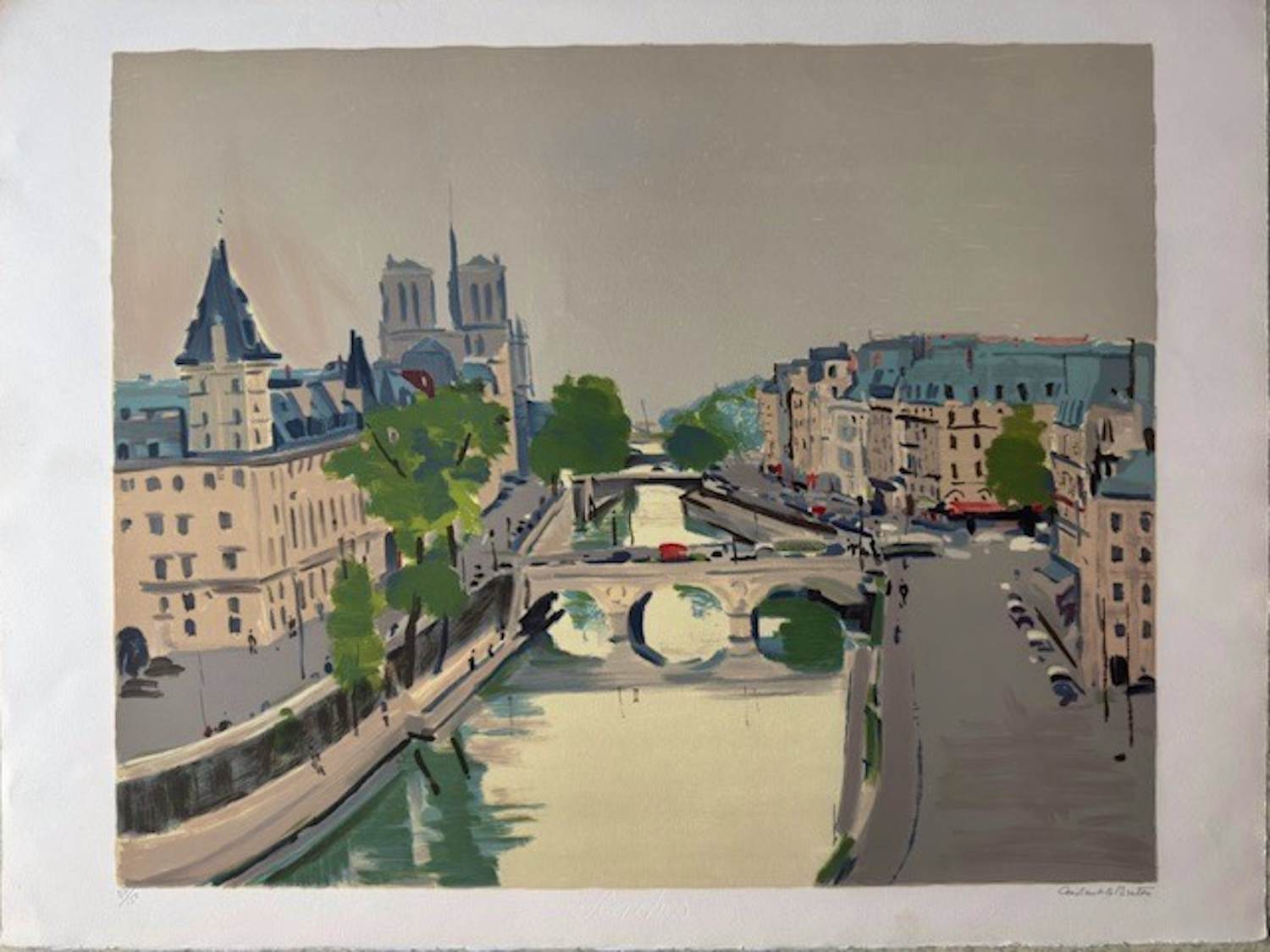 Constant le Breton - Lithographie kopen? Bied vanaf 185!