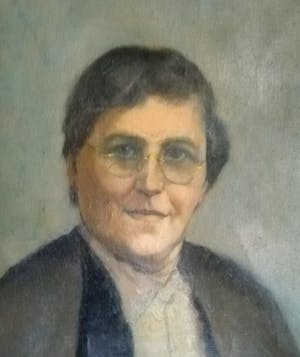 Niet of onleesbaar gesigneerd - Hollandse School 20e eeuw eind 19e eeuw - Portret van een dame kopen? Bied vanaf 1!