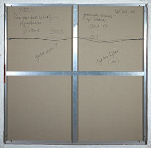 Ron van der Werf - Gemengde techniek op doek, Zonder titel (Zeer groot) kopen? Bied vanaf 450!