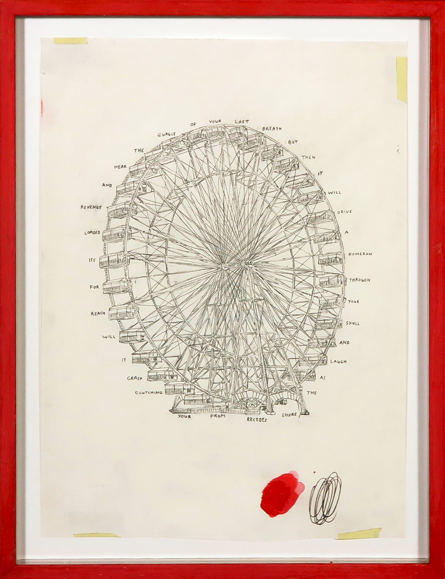 Marijn van Kreij - Potlood op papier, Zonder titel verkocht voor € 200!