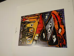 Hugo Claus - Jaski Art Gallery catalogus met gesigneerde en genummerde zeefdruk(623/750) kopen? Bied vanaf 60!