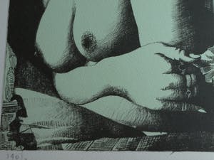 Nicolaas Wijnberg - Litho , Borsten – bijlage tijdschrift Petit No 4 - 1980 kopen? Bied vanaf 30!