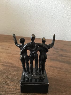 Curiosa - Onbekend, beeldje vriendschap, gemerkt kopen? Bied vanaf 1!