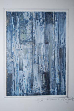 Gert van 't Hoff - abstract werk uit 1986 kopen? Bied vanaf 45!