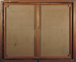 Jan Engelchor - Olieverf op doek, Abstracte figuur - Ingelijst (Groot) kopen? Bied vanaf 300!