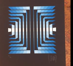 Jean Pierre Yvaral - Rayonette bleu kopen? Bied vanaf 45!