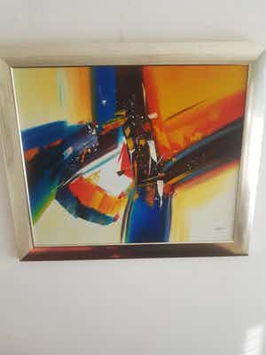 Kate Wilkinson - Prachtig abstract schilderij verkocht voor € 50!