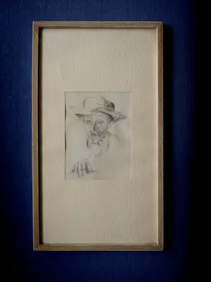 Niet of onleesbaar gesigneerd - Mansportret - Vincent van Gogh ? kaufen? Bieten Sie von 1!
