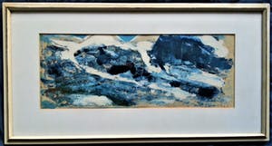 Jan Meine Jansen - Olieverf op Papier - Winters Landschap - Handgesigneerd - Circa 1960 kopen? Bied vanaf 50!