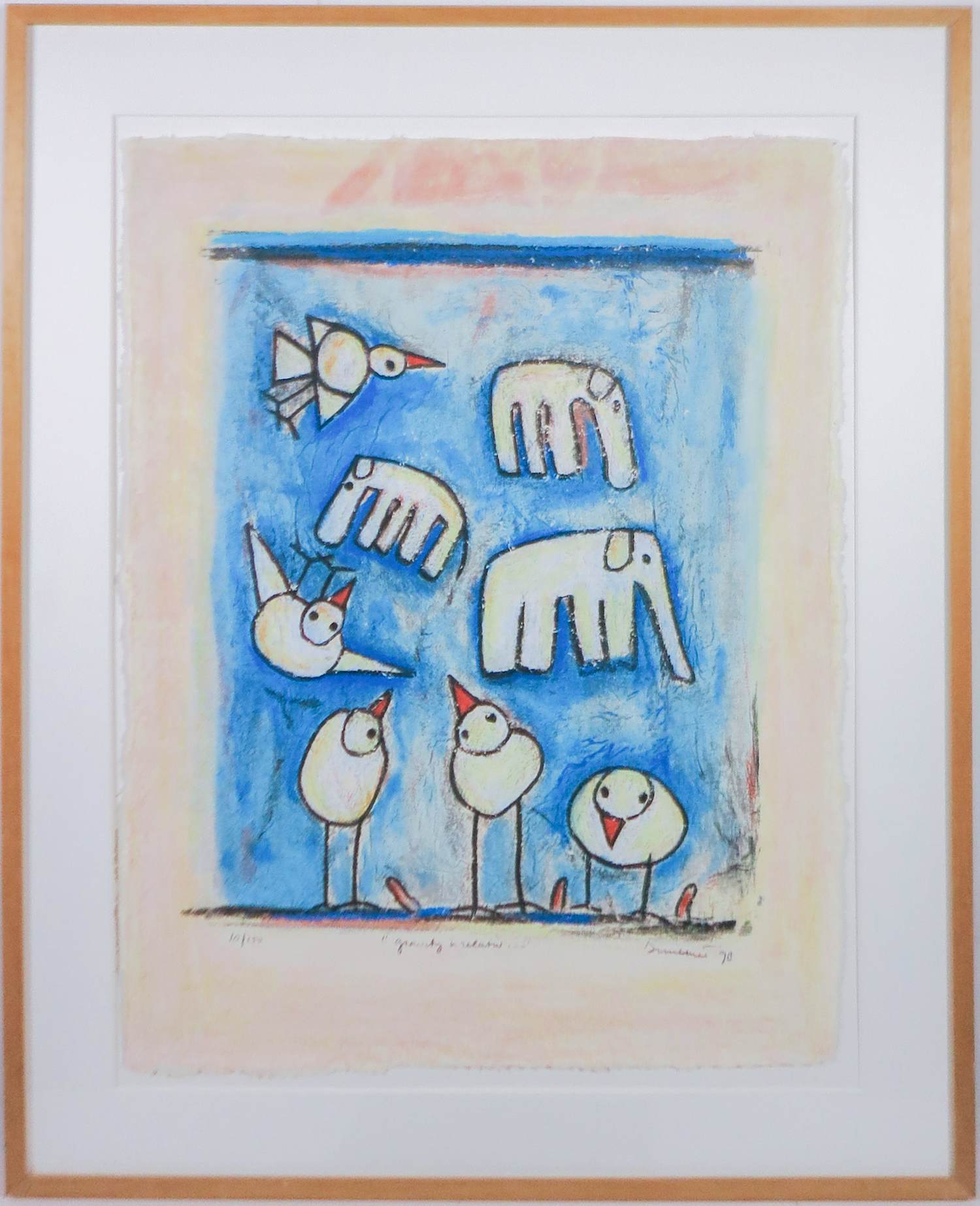 Hans Innemee - Zeefdruk, Gravity is relativ - Ingelijst kopen? Bied vanaf 250!