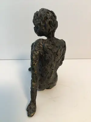 Astrid Veldhuyzen-Koppen - Sculptuur “ Moment van bezinning “ kopen? Bied vanaf 1!
