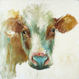 Theo Onnes - Acryl op doek, Ans - Ingelijst kopen? Bied vanaf 350!