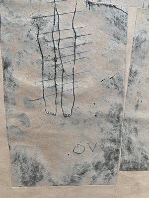 Anton Heyboer - handgesigneerde kleurenets | 'Zonder titel' | 1966 ( VROEGE ETS) kopen? Bied vanaf 1!