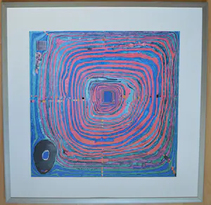 Fritz Hundertwasser - De weg. Naar het schilderij uit 1955 kaufen? Bieten Sie von 1!