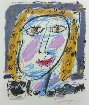 Kees Salentijn - Lot van acht zeefdrukken kopen? Bied vanaf 50!