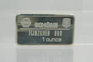 73 - Schöne Edelmetaal massief Zilveren .999 baartje - 1 OUNCE - met afbeelding kaufen? Bieten Sie von 60!