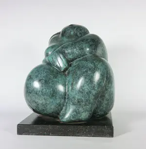AcheterMonica van Dael - Bronzen sculptuur, Zittende Pomone? Enchérissez de 1250!