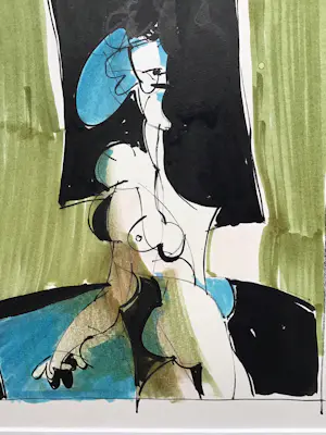 Hans van Zummeren - Tekening, handgesigneerd kopen? Bied vanaf 35!