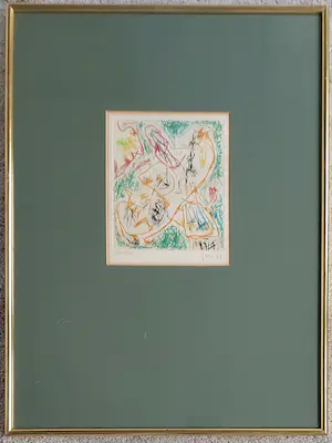 Asger Jorn - Zeldzame Aquatint - Tarotmagic kopen? Bied vanaf 1250!