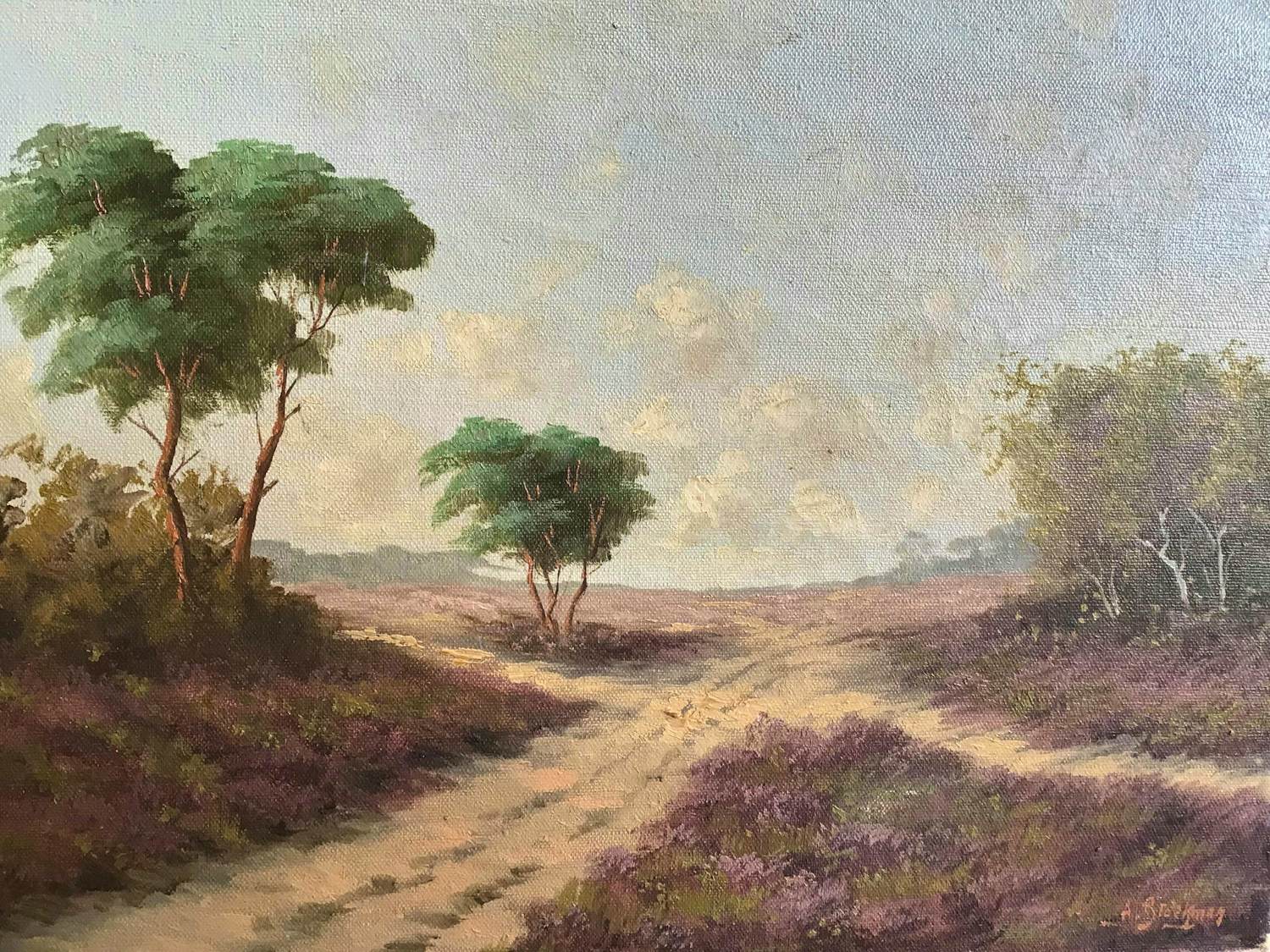 Anne Marinus Broeckman - Paarse hei. kopen? Bied vanaf 20!