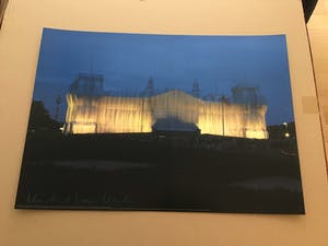 Christo - REICHSTAG VORDERSEITE NACHTS kopen? Bied vanaf 250!