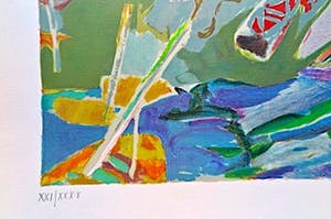 Denise Margoni - "Cotes D'Amour" - Kleurenlitho kopen? Bied vanaf 10!