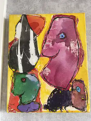 Rene van der Meulen - Groot hoofd verkauft für € 35!