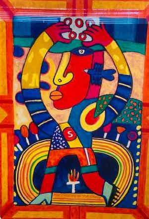 Clemens Briels - Closing the chaine met lijst! verkocht voor € 145!