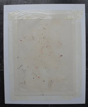 Niet of onleesbaar gesigneerd - Clown met parasol en bloem - Olieverf - Gesigneerd kopen? Bied vanaf 1!