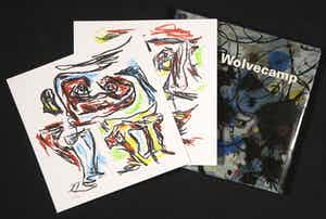 Theo Wolvecamp - Gesigneerde en genummerde monografie inclusief twee zeefdrukken verkocht voor € 300!