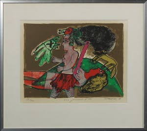 Corneille - Litho, Une journeé d'eté - Ingelijst kopen? Bied vanaf 150!