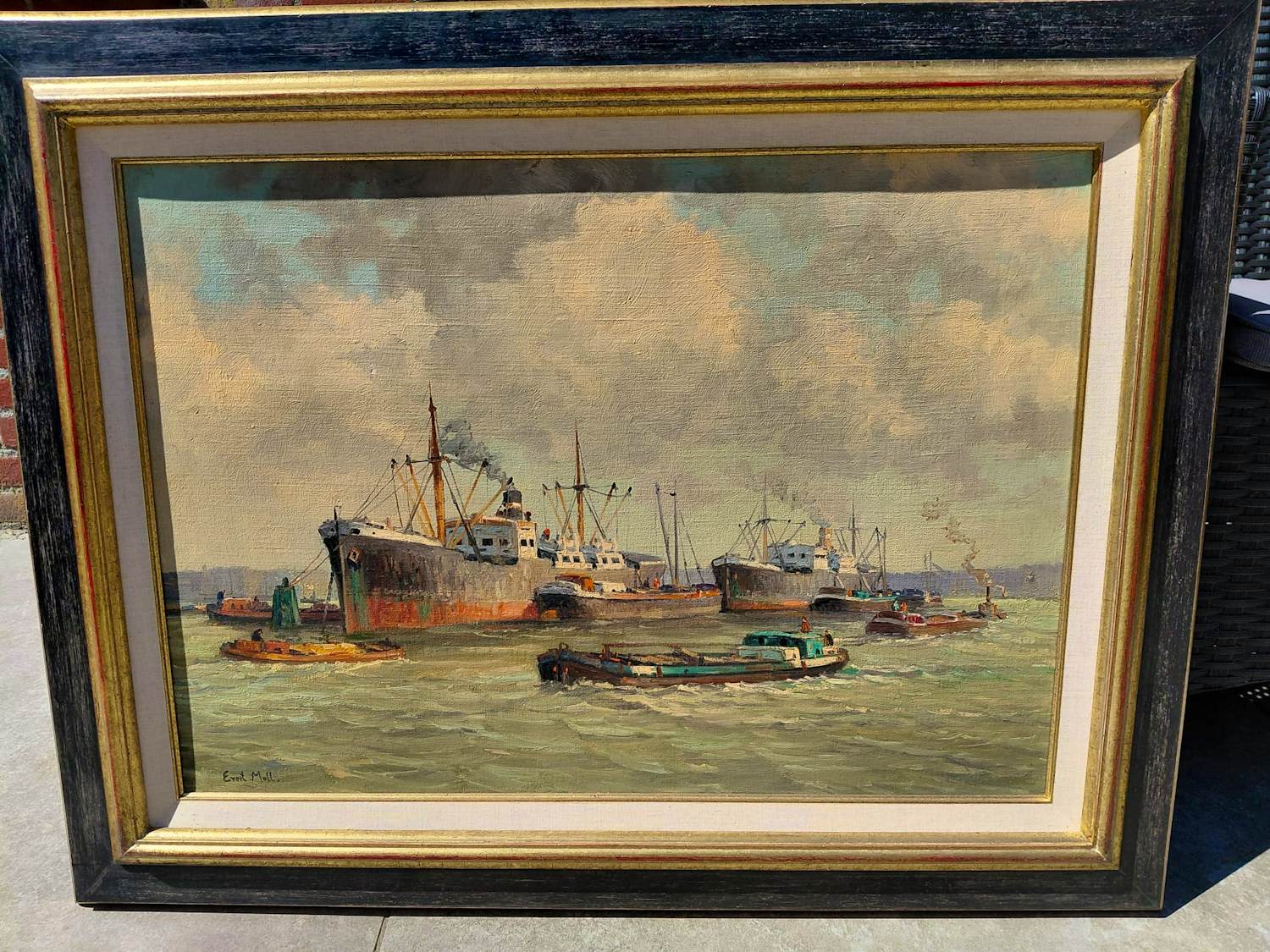 Evert Moll - de Rotterdamse haven kopen? Bied vanaf 500!