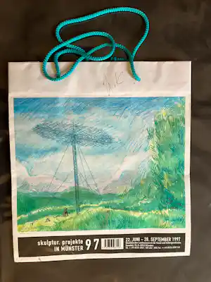 Ilya Iosifovich Kabakov - original signiert. Unikat "Blickst du hinauf und liest die Worte..." kaufen? Bieten Sie von 390!