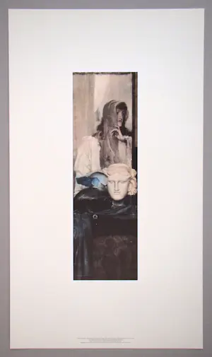 Fernand Khnopff - Een blauwe vleugel, 1894 - Offsetlithografie - 2003 kopen? Bied vanaf 100!