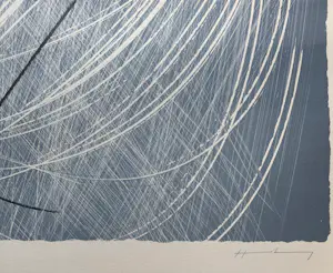 Hans Hartung - handgesigneerde zincografie | '1971-2' | 1971 (PRACHTIG INGELIJST) kaufen? Bieten Sie von 1200!