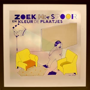 Huibert van Dorp - Zoek het spoor en kleur de plaatjes kopen? Bied vanaf 245!