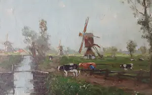 Berend Jan Brouwer - Molens in het weiland kaufen? Bieten Sie von 200!