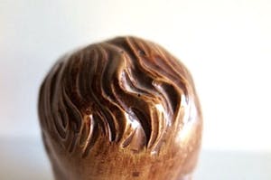 Niet of onleesbaar gesigneerd - Atelier Gebroeders van Paridon - Set Kinderkopjes / Bustes - Gemerkt kopen? Bied vanaf 1!