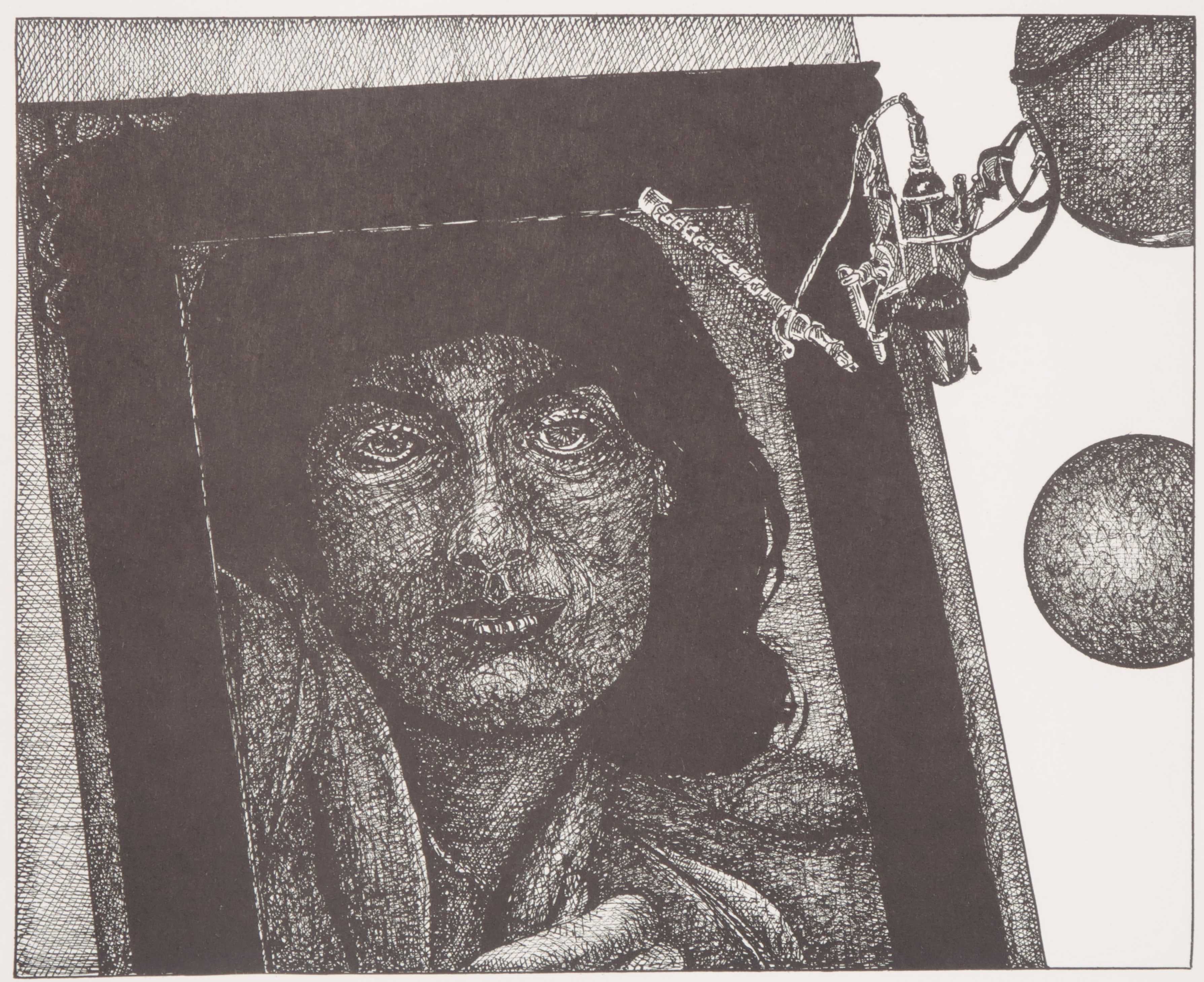 Paul Van Hoeydonck - Litho, Space kopen? Bied vanaf 1!