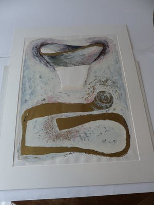 Bert Vredegoor - Zeefdruk. Titel. "Unicum". kopen? Bied vanaf 20!