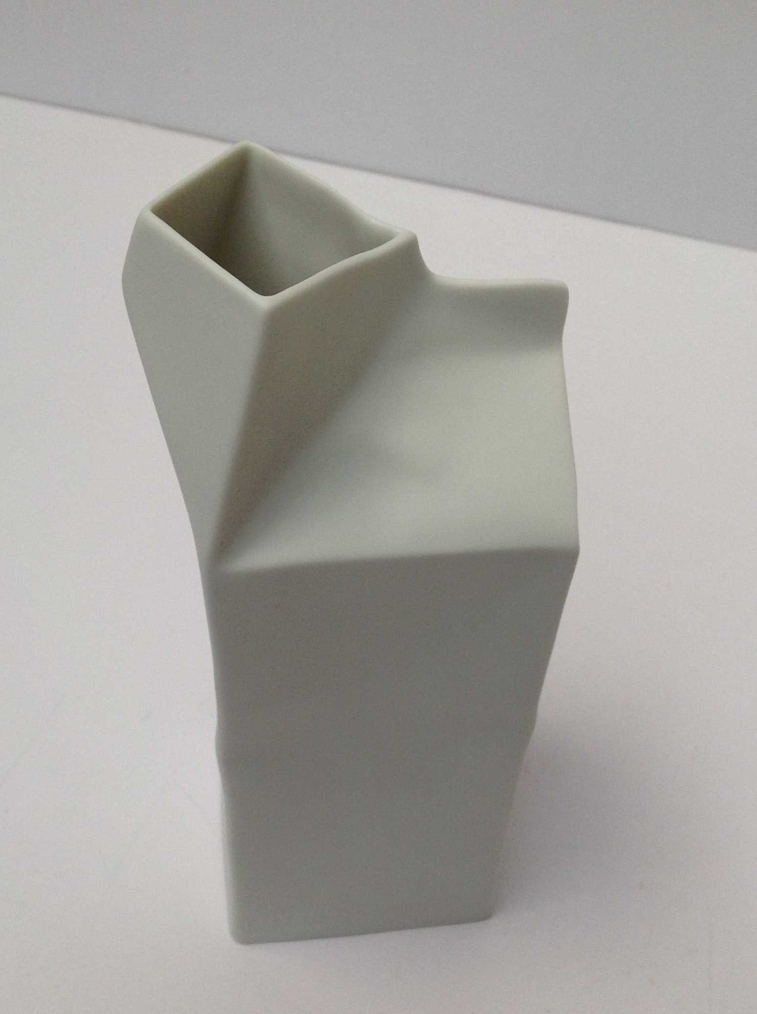 Rosenthal - Melkpak vaas wit porselein, biscuit (mat) Rosenthal hoogte 25 cm kopen? Bied vanaf 65!