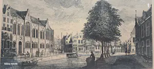 Pieter Fouquet - Gezicht van de Luthersche Oude Kerk, tot Amsterdam kaufen? Bieten Sie von 45!
