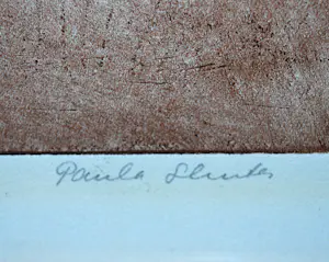 Paula Sluiter - Uil op muizenjacht - grote ets - oplage 50 kopen? Bied vanaf 125!