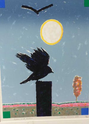 Harrie Gerritz - C4726-11, Balans in de natuur, zeefdruk kopen? Bied vanaf 90!