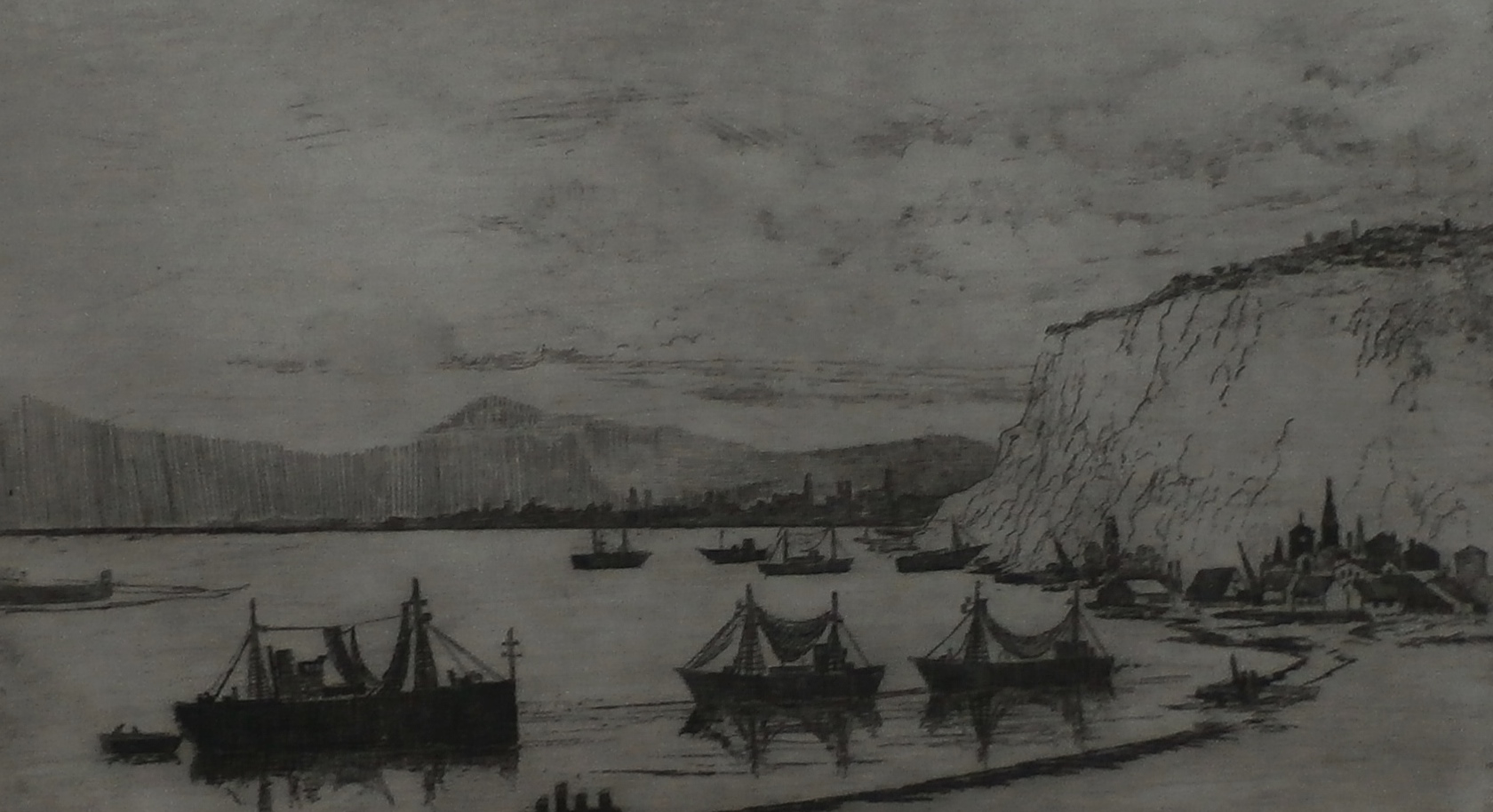 Poppe Damave - Ets: Z kust Engeland verkocht voor € 45!